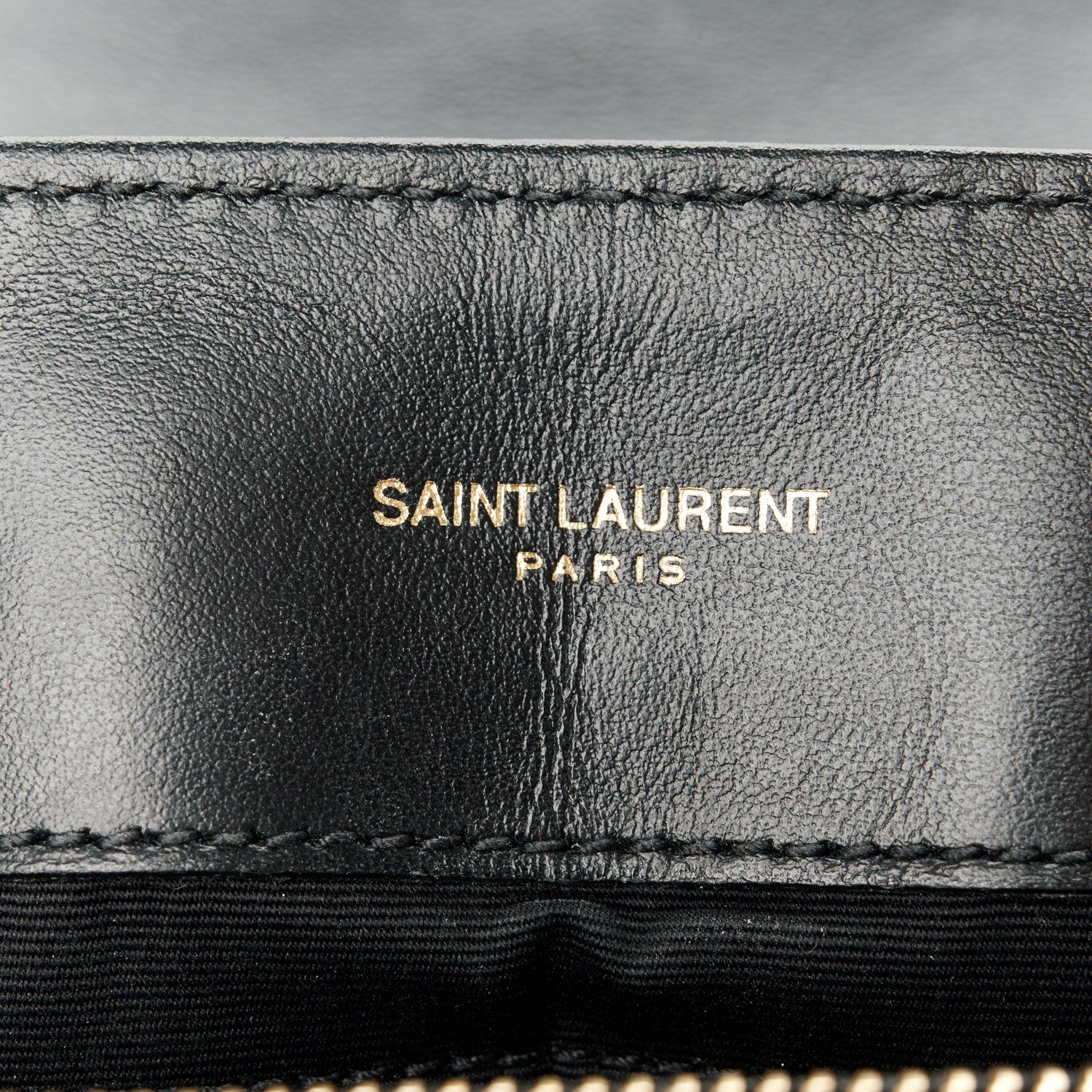 Saint Laurent Calfskin Y Quilted Monogram Medium Loulou Chain Satchel Black 6 of 11