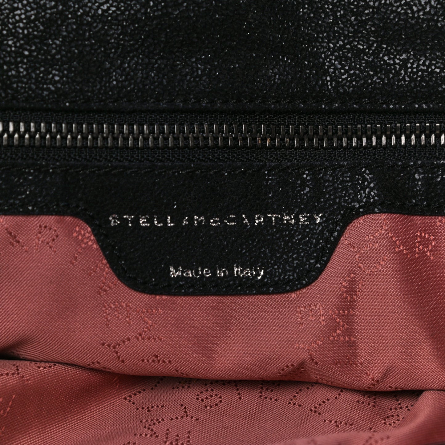 Shaggy Deer Falabella Zipper Tote Black