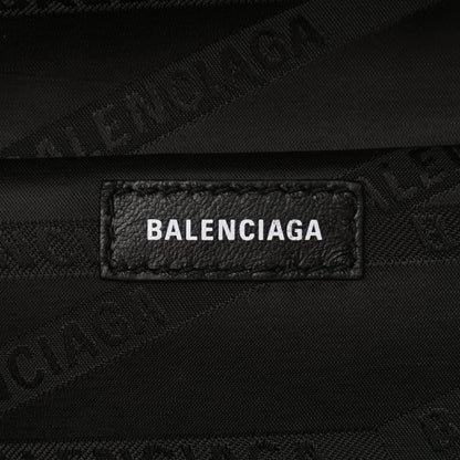 Balenciaga Shiny Calfskin Crocodile Embossed XXS Souvenir Belt Bag Green 6 of 10