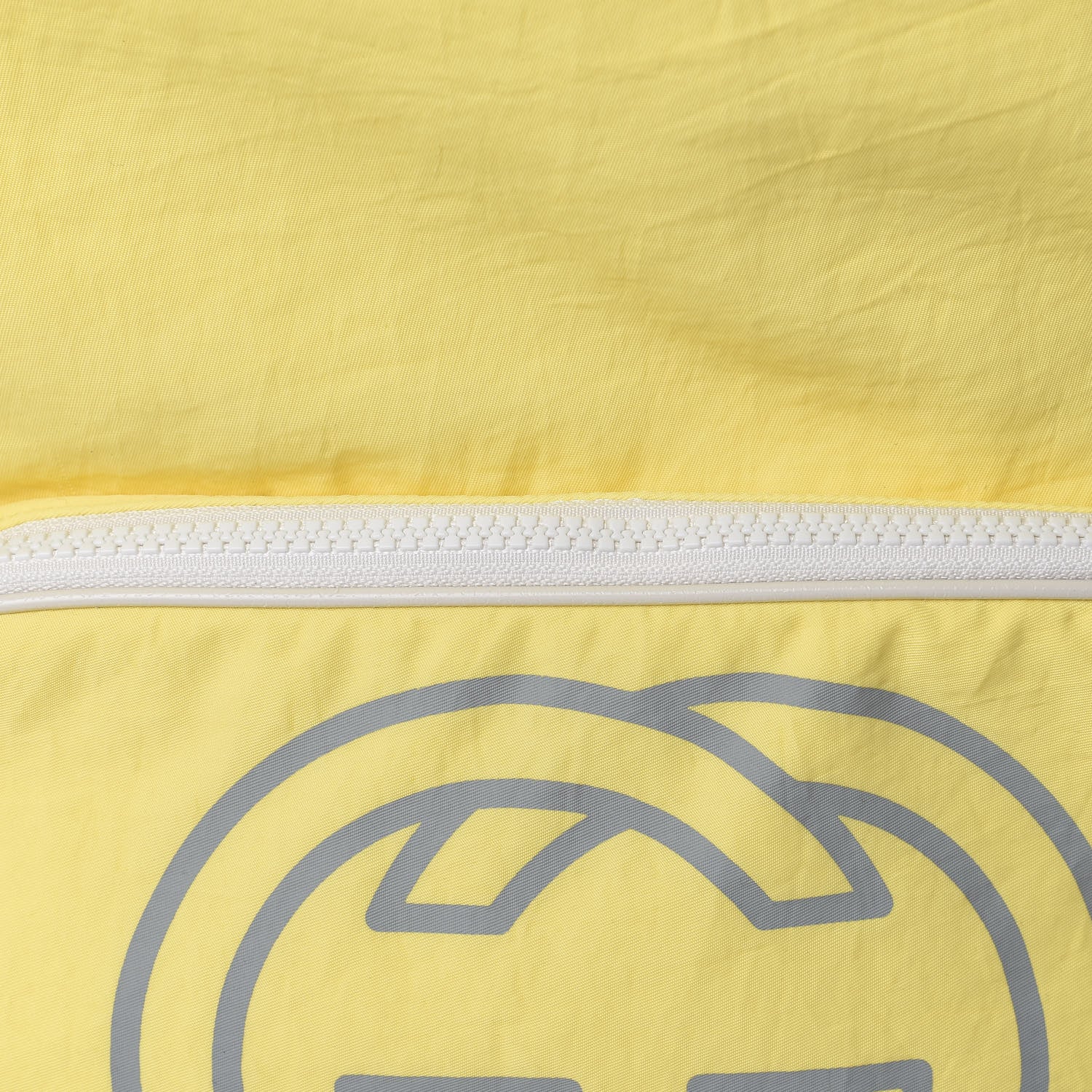 Gucci Nylon Twill Blind For Love Interlocking G Backpack Pastel Yellow Multicolor 10 of 10