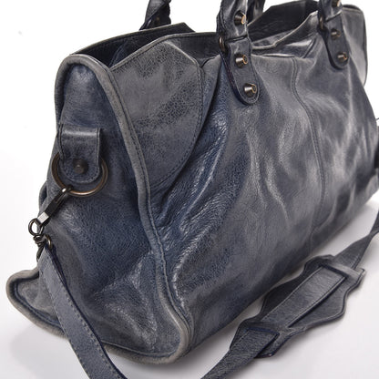 Balenciaga Agneau Classic Hardware Part Time Bleu Roi 9 of 16
