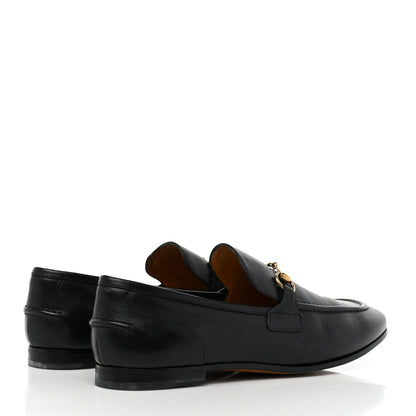 Gucci Calfskin Womens Jordaan Loafers 40.5 Black 4 of 9