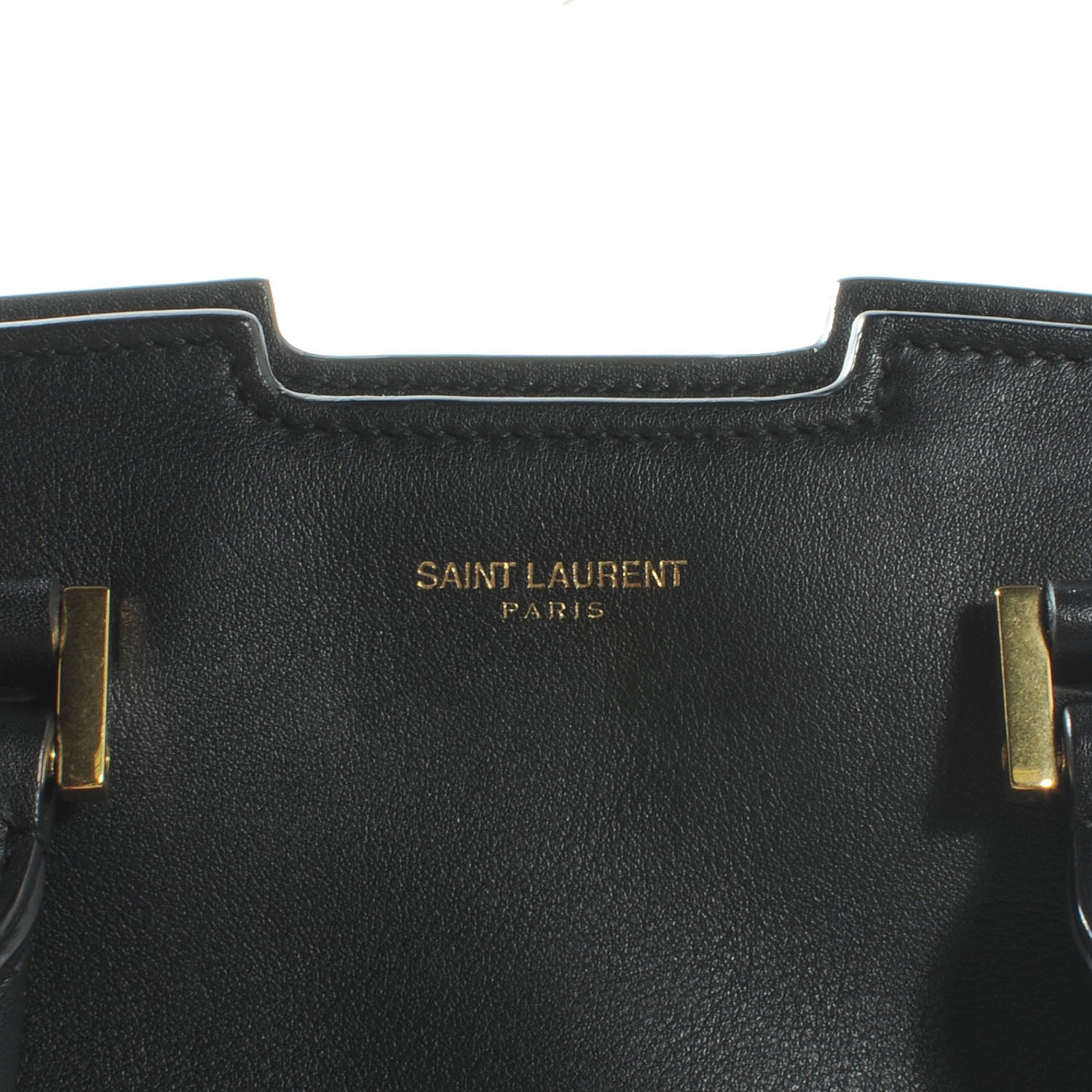 Saint Laurent Leather Small Classic Y Cabas Black 5 of 8