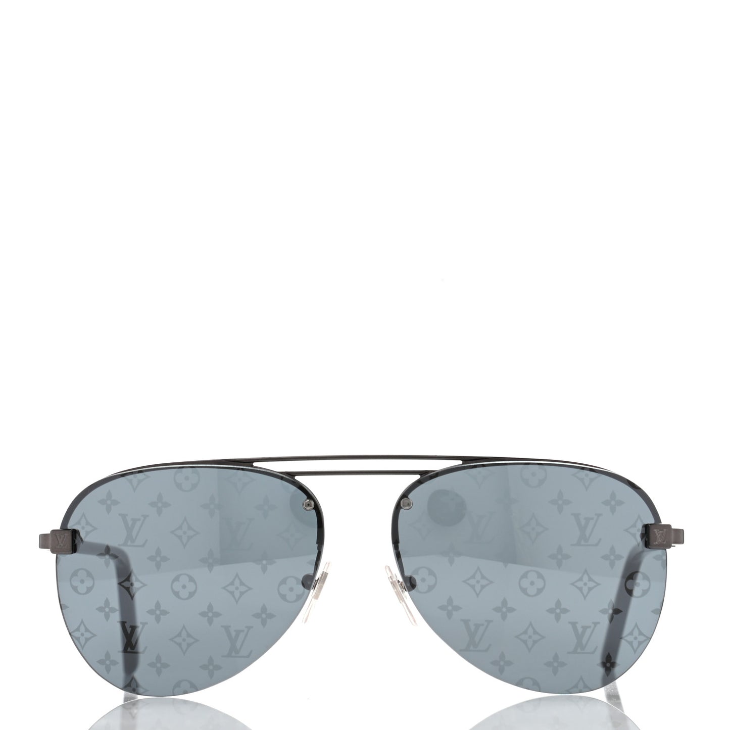 Monogram Clockwise Sunglasses Z1019E Dark Gun