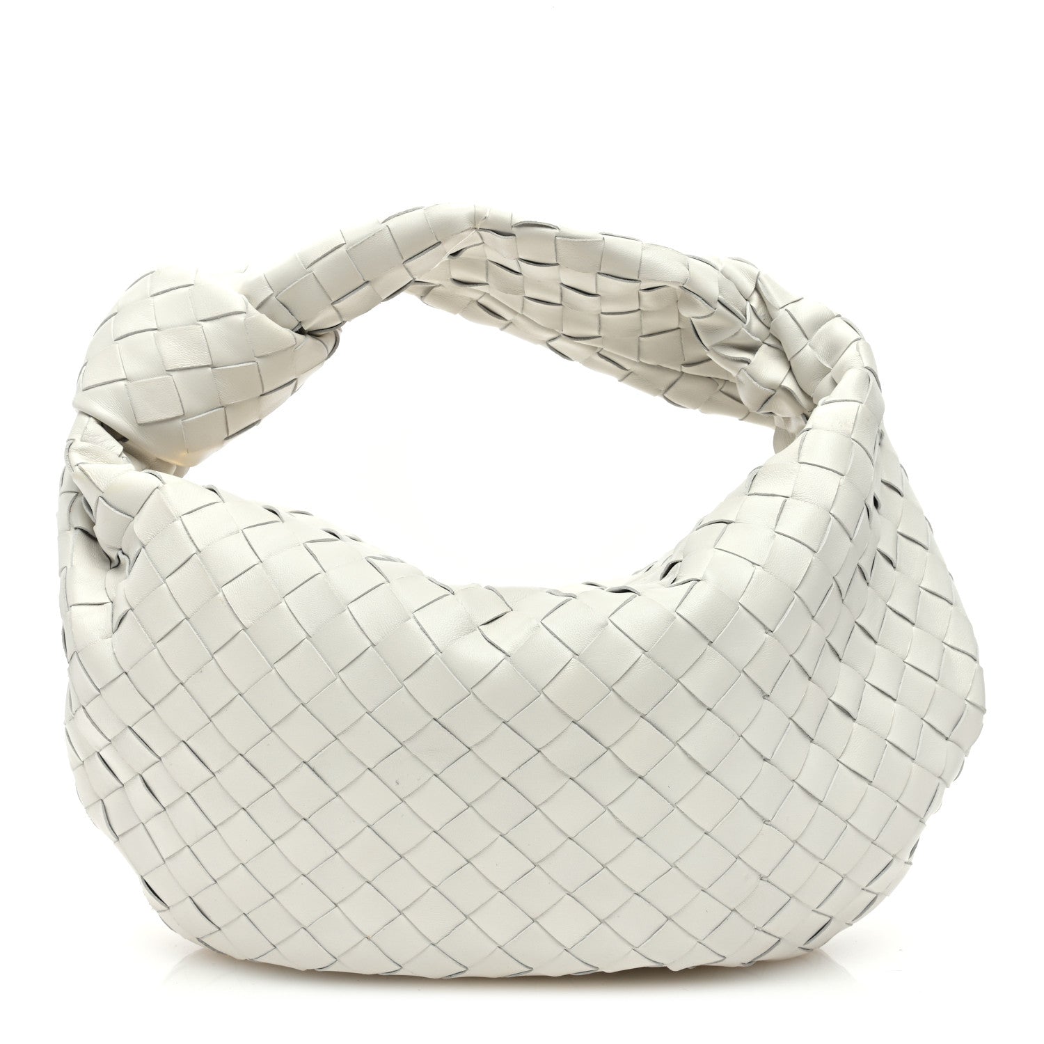 Bottega Veneta Nappa Intrecciato Teen Jodie Hobo White 1 of 10