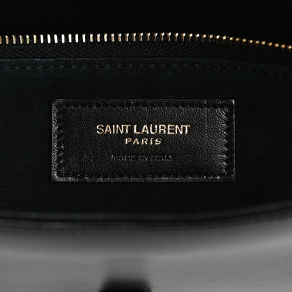 Saint Laurent Smooth Calfskin Le 5 A 7 Hobo Black 6 of 11