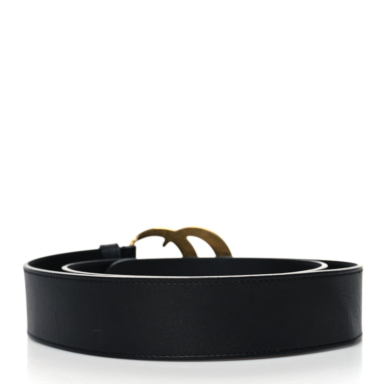 Gucci Calfskin Double G 40mm Belt 90 36 Black 2 of 5