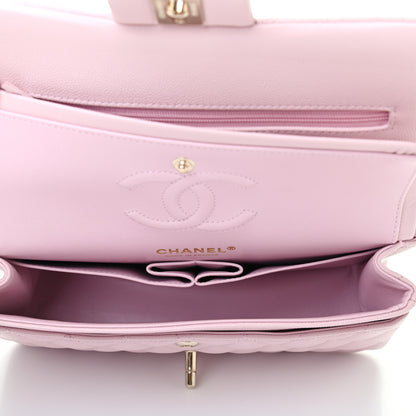 Chanel Caviar Quilted Small Double Flap Light Pink 4 of 6