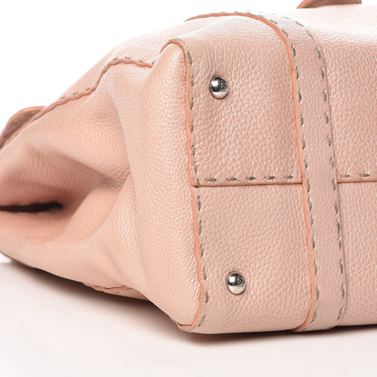 Fendi Cuoio Romano Selleria Large Linda Satchel Cipria 12 of 13