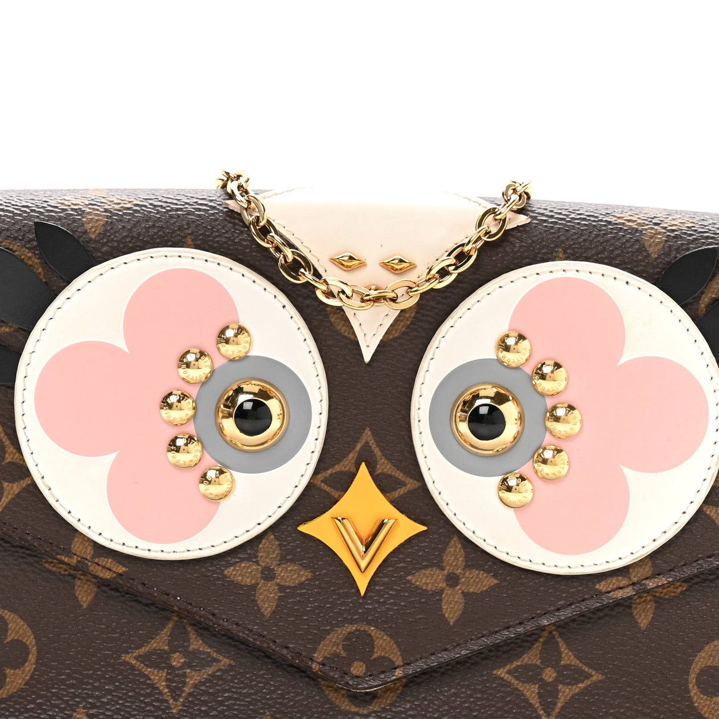 Monogram Lovely Birds Pochette Felicie Chain Wallet