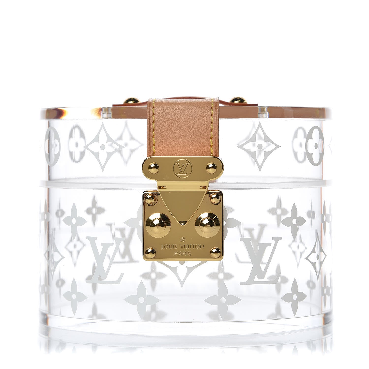 Louis Vuitton Transparent Plexiglass Box Scott 1 of 4