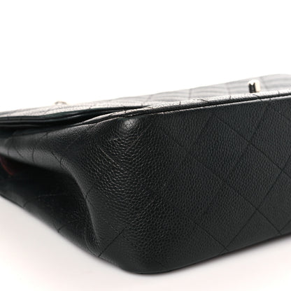 Chanel Caviar Quilted Jumbo Double Flap Black 8 of 10