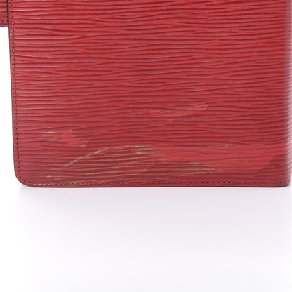 Louis Vuitton Epi Medium Ring Agenda Cover Rouge 10 of 10
