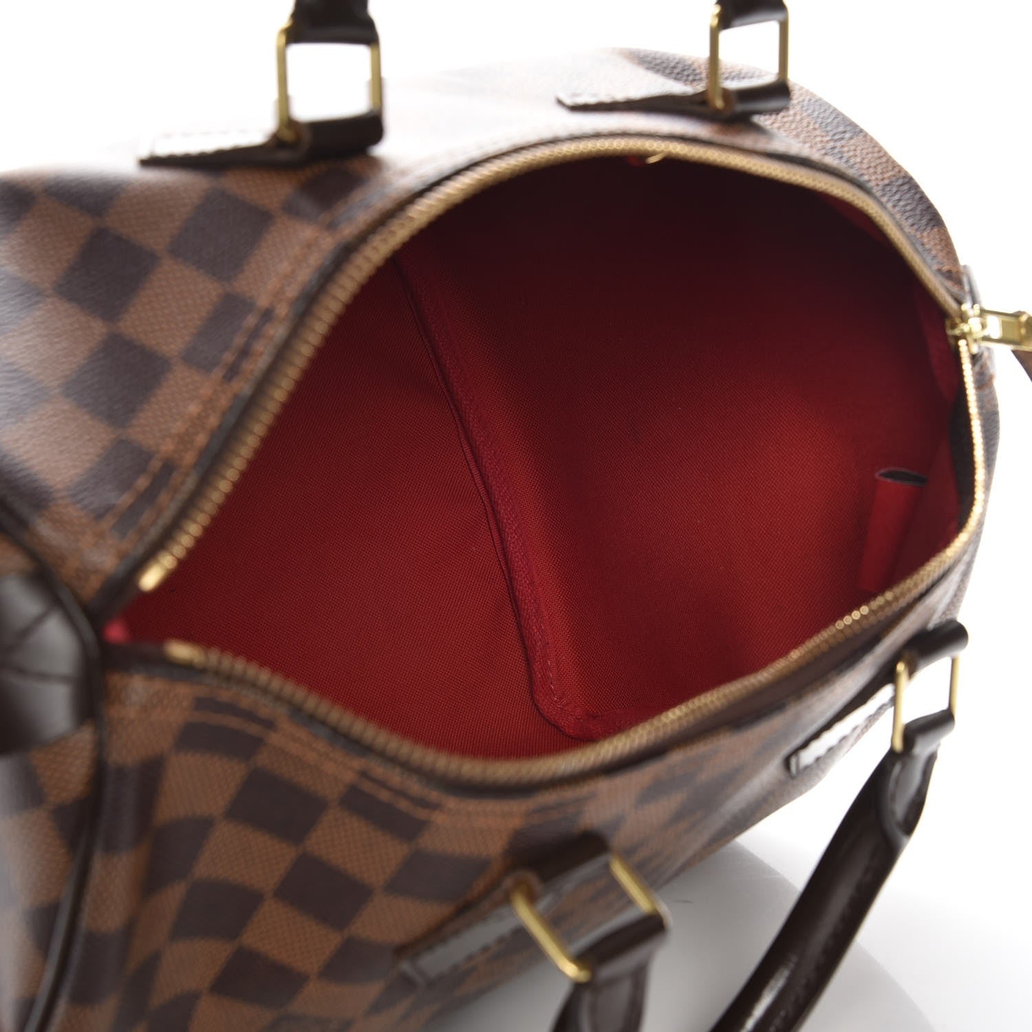 Louis Vuitton Damier Ebene Speedy 30 6 of 9
