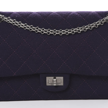 Chanel Jersey Quilted 2.55 Reissue 226 Purple 7 of 9