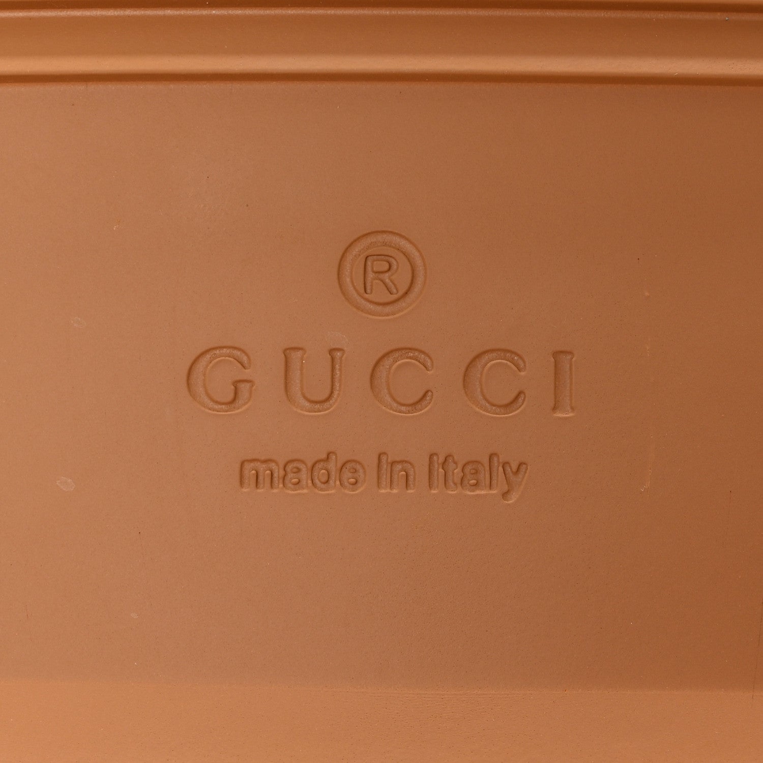 Gucci Monogram Jumbo GG Nappa Samoa Platform 40mm Slide Sandals 38 Camel Ebony New Acero 6 of 11