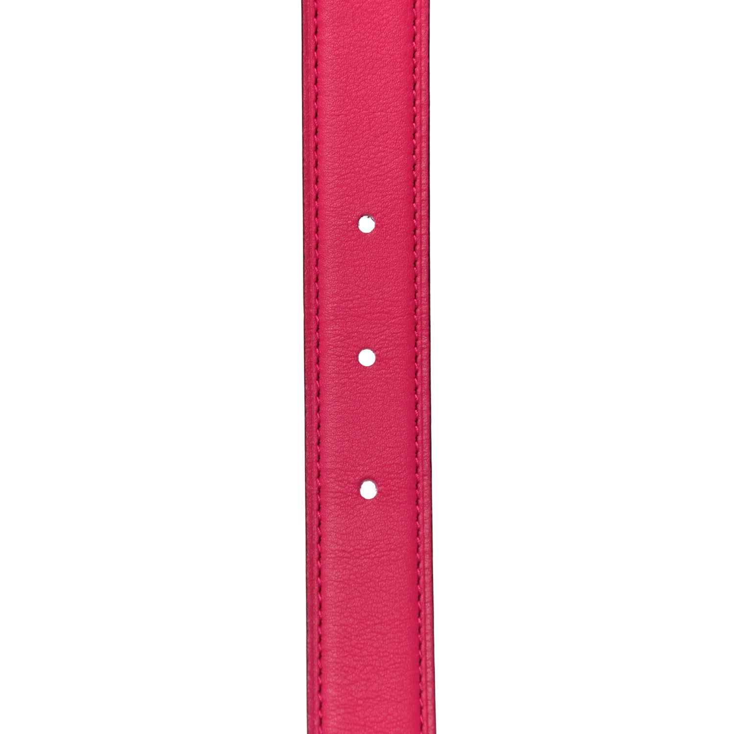 Hermes Swift Epsom 24mm Gamma Belt 75 Rose Mexico Rouge H 6 of 9