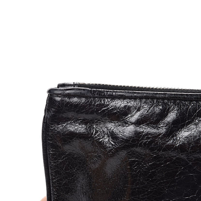 Miu Miu Nappa Lux Rabbit Fur Pouch Black 9 of 11