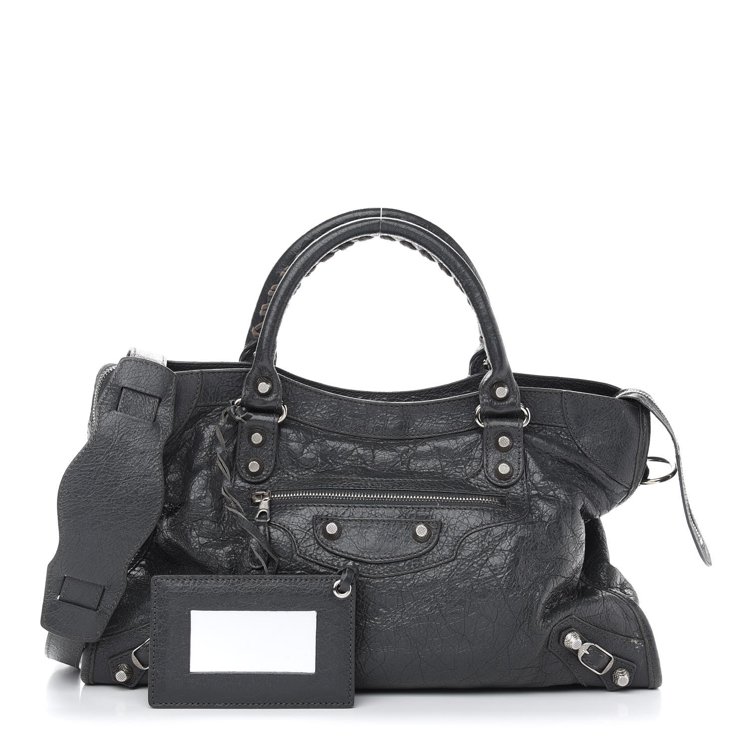 Balenciaga Agneau Giant 12 Silver Hardware City Gris Fossile 1 of 11