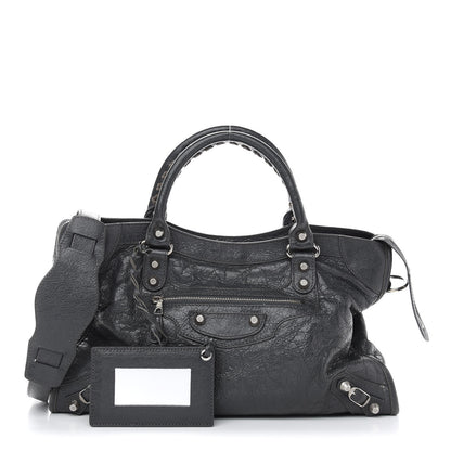 Balenciaga Agneau Giant 12 Silver Hardware City Gris Fossile 1 of 11