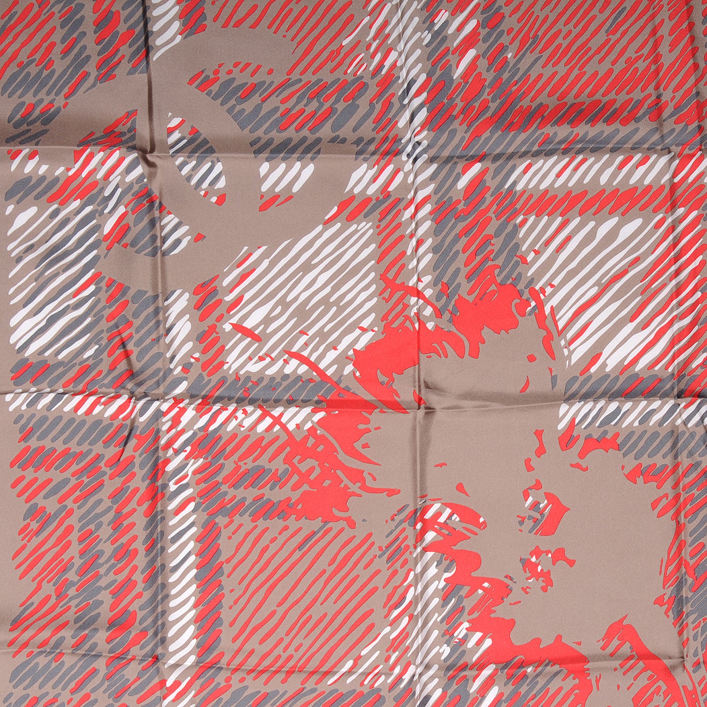 Silk CC Square Scarf