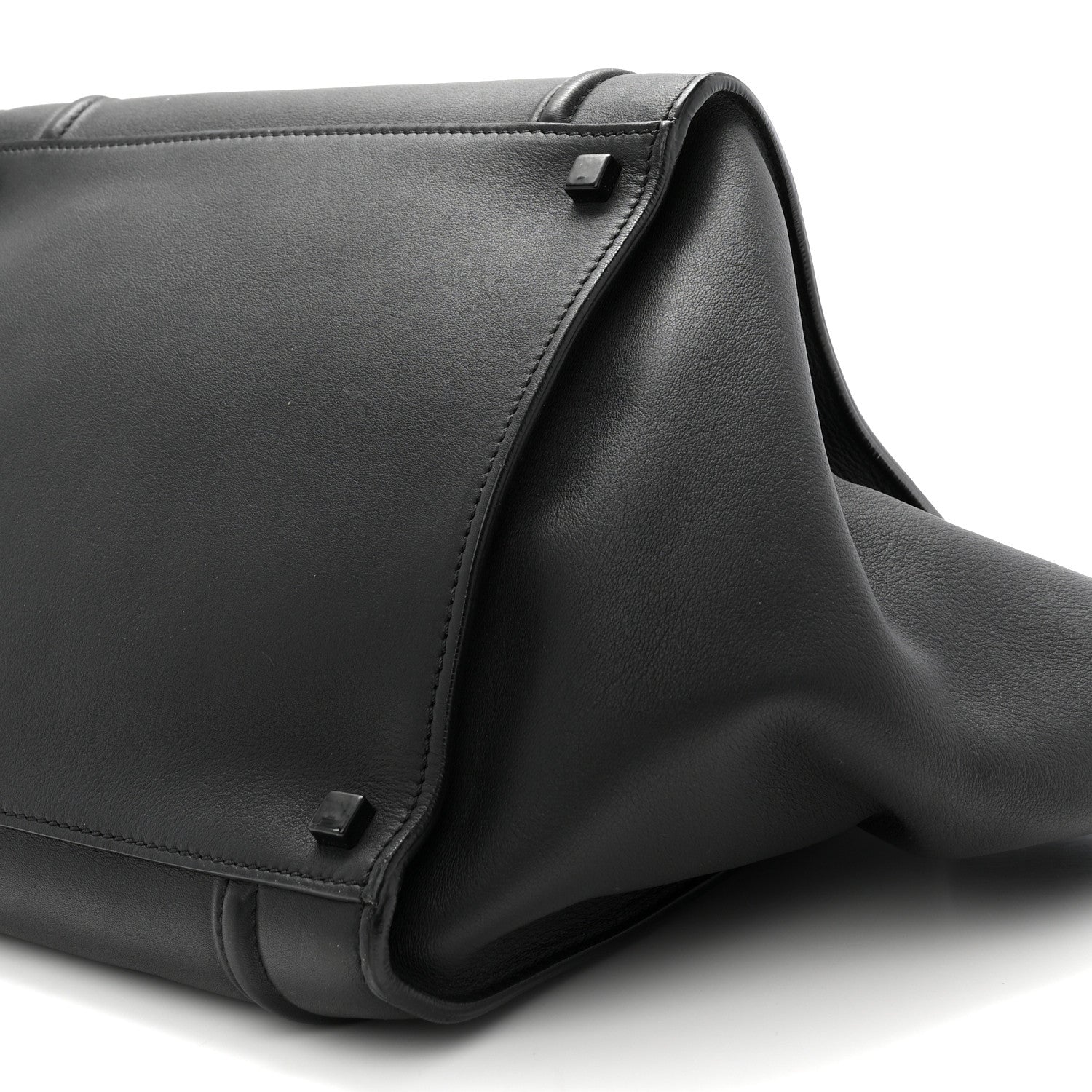 Celine Grained Calfskin Medium Phantom Luggage Black 10 of 11