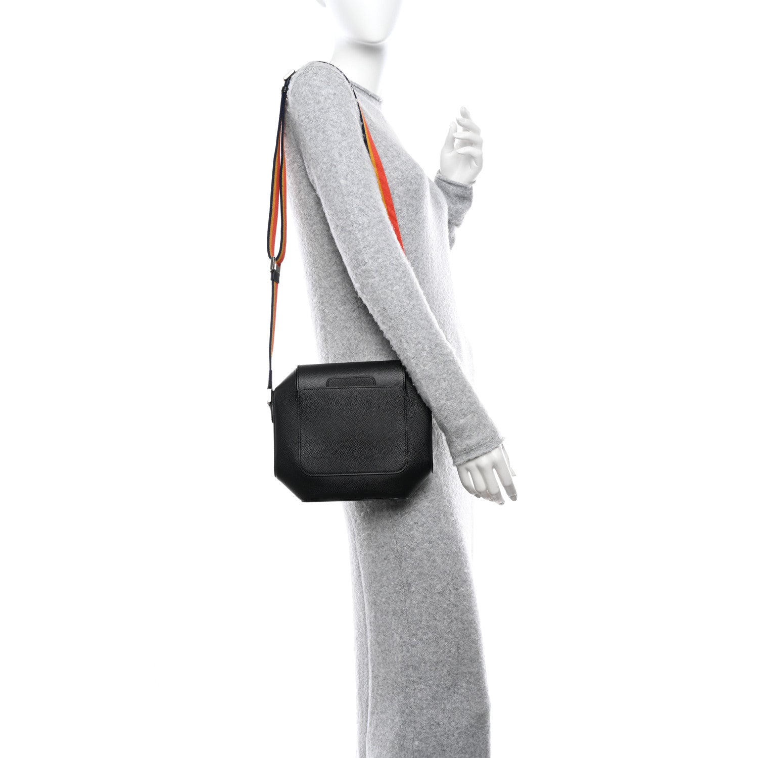 Hermes Epsom Octogone 23 Black 2 of 10