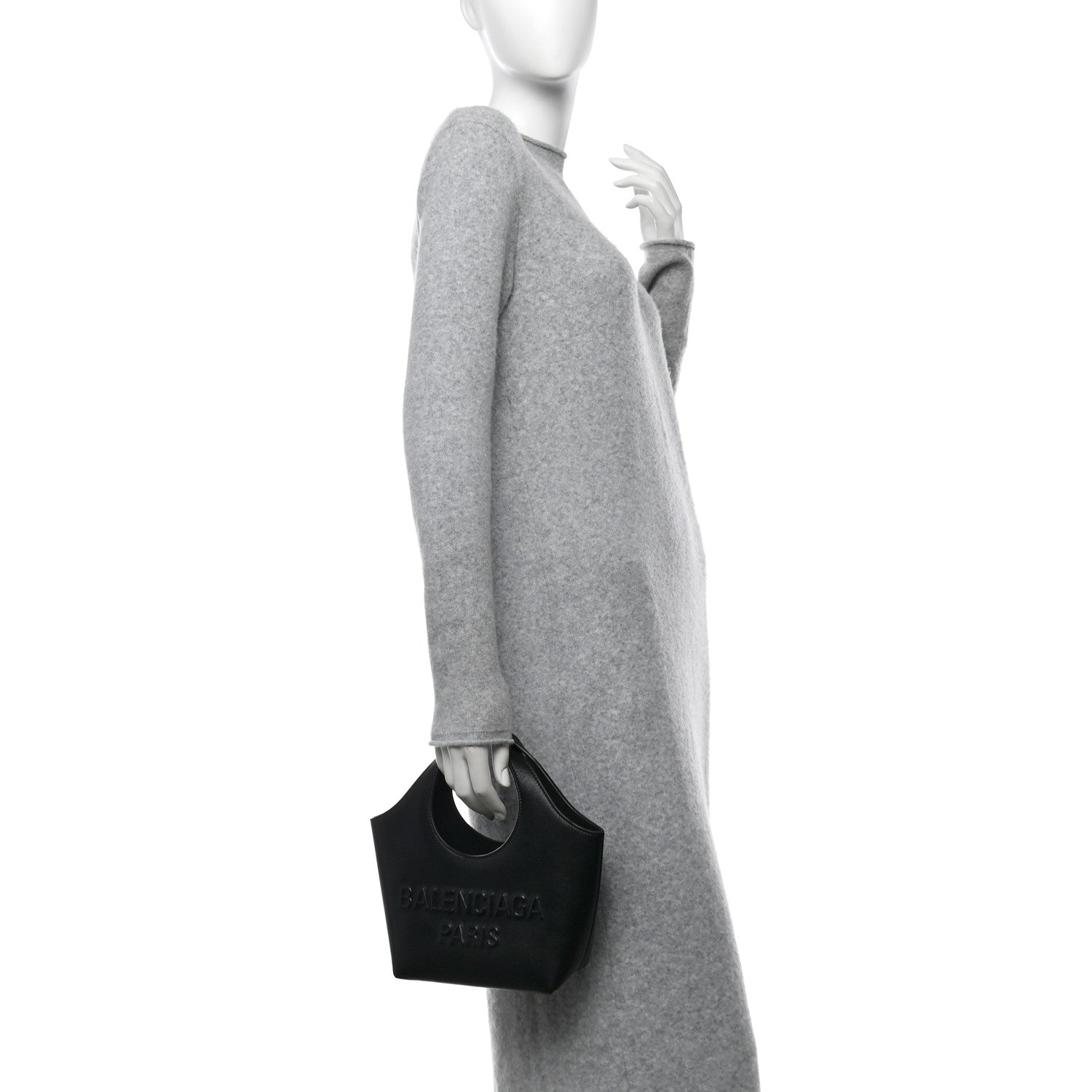 Balenciaga Smooth Calfskin XS Mary Kate Tote Black 2 of 9