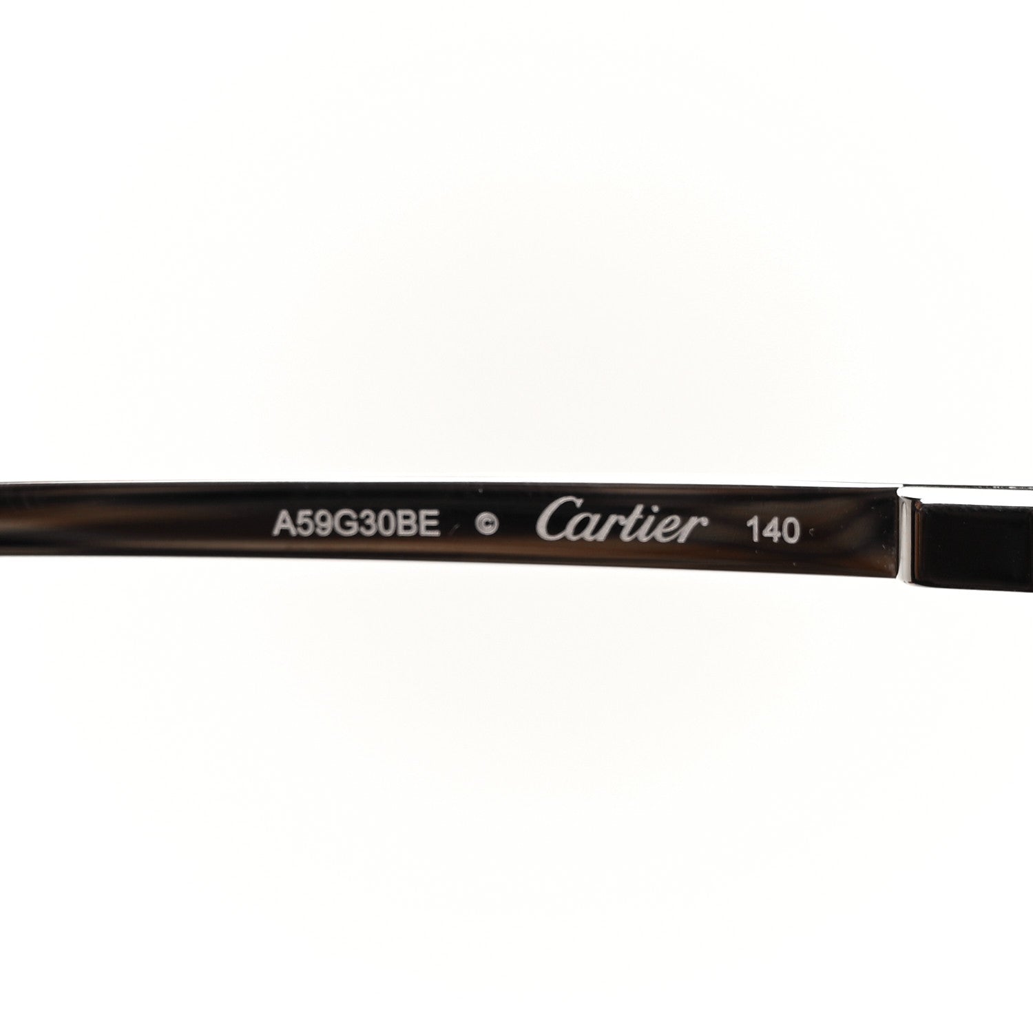 Cartier Metal Pilot Sunglasses CT0322S Silver 6 of 8