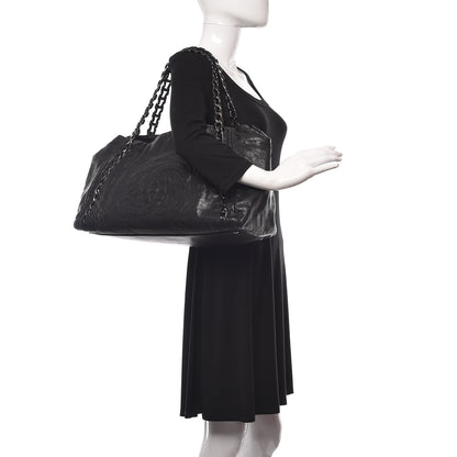 Chanel Glazed Caviar East West Modern Chain Tote Black 2 of 16