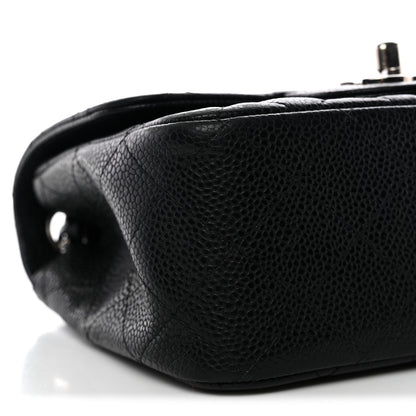 Chanel Caviar Quilted Mini Square Flap Black 8 of 10