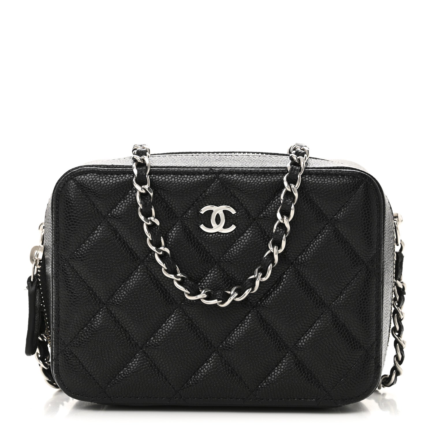 Chanel Caviar Quilted Camera Bag Black 1 of 11