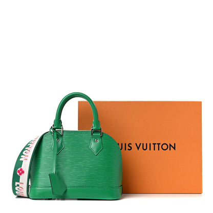 Louis Vuitton Epi Jacquard Alma BB Serpentine 9 of 10