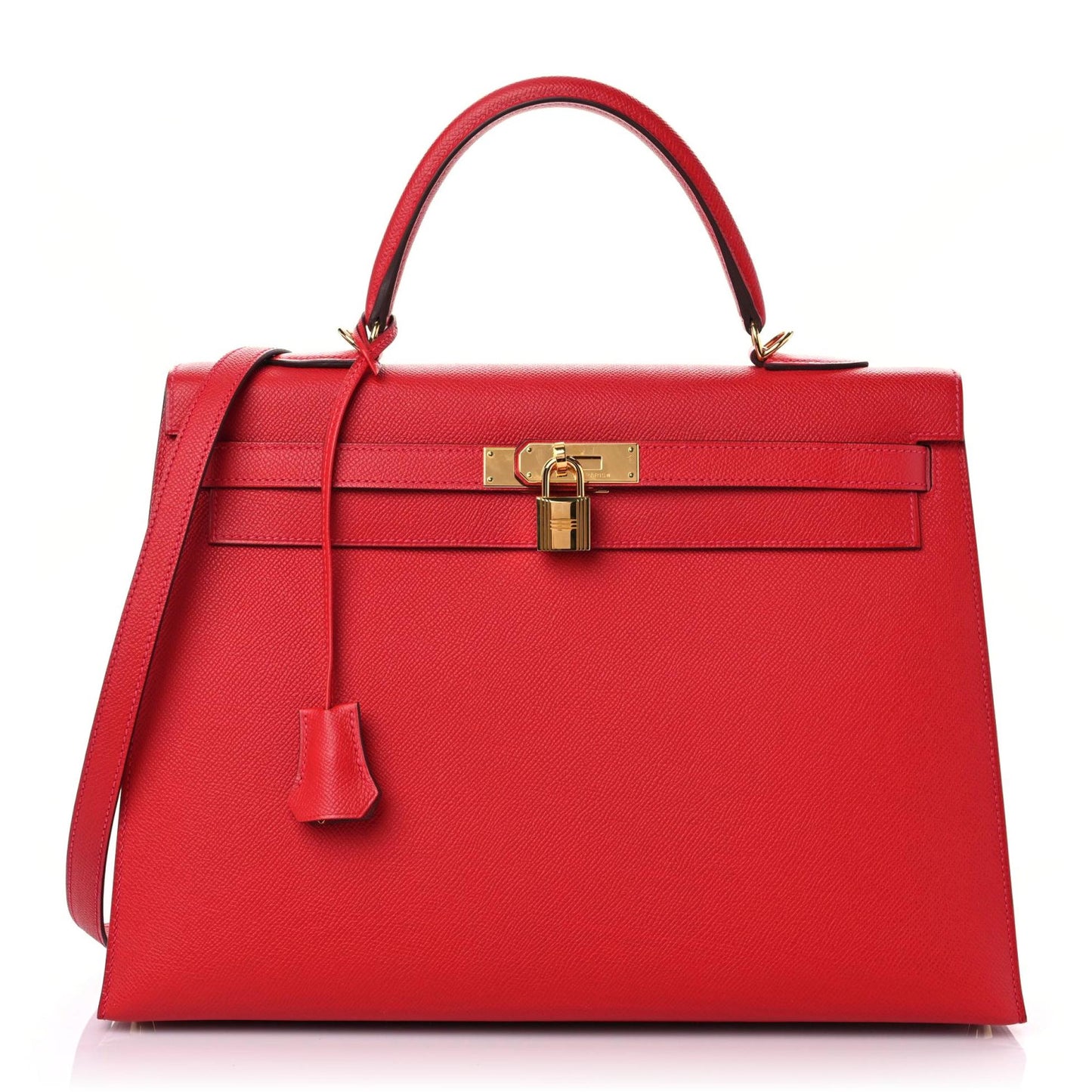 Epsom Kelly Sellier 35 Rouge Casaque