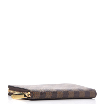 Louis Vuitton Damier Ebene Zippy Wallet Rose Ballerine 4 of 7