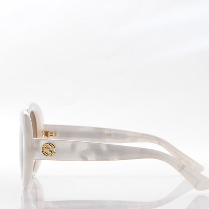 Gucci Acetate Round Sunglasses GG3829 F/S White 3 of 8