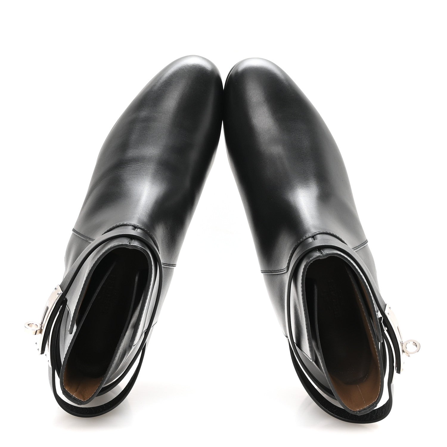 Hermes Calfskin Neo Low Boots 41 Black 2 of 9