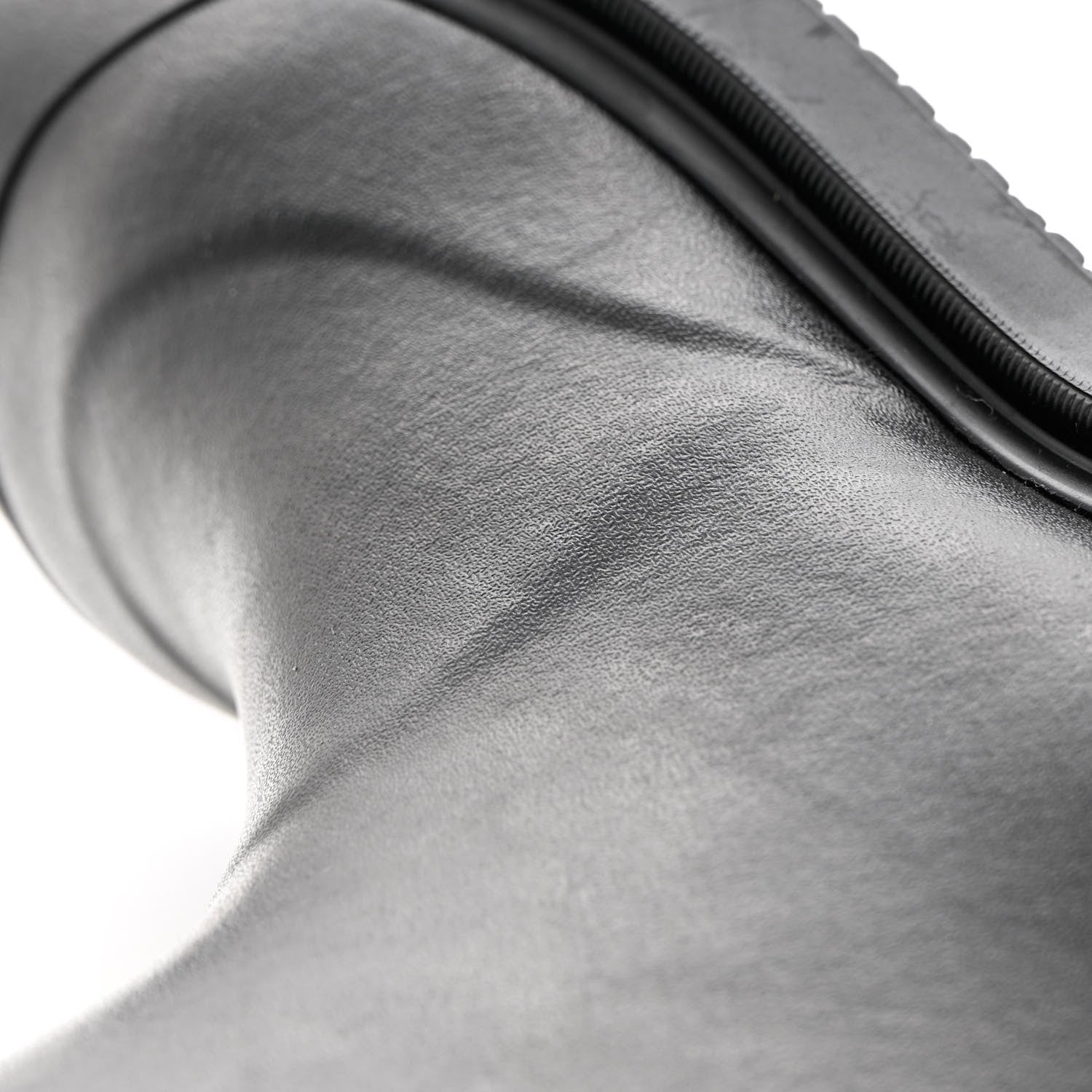 Chanel Caoutchouk CC High Boots 39 Black 11 of 12