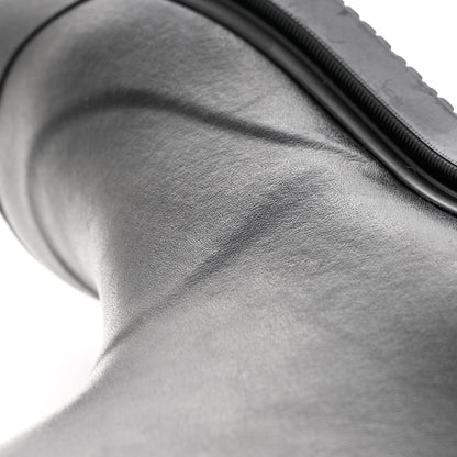 Chanel Caoutchouk CC High Boots 39 Black 11 of 12