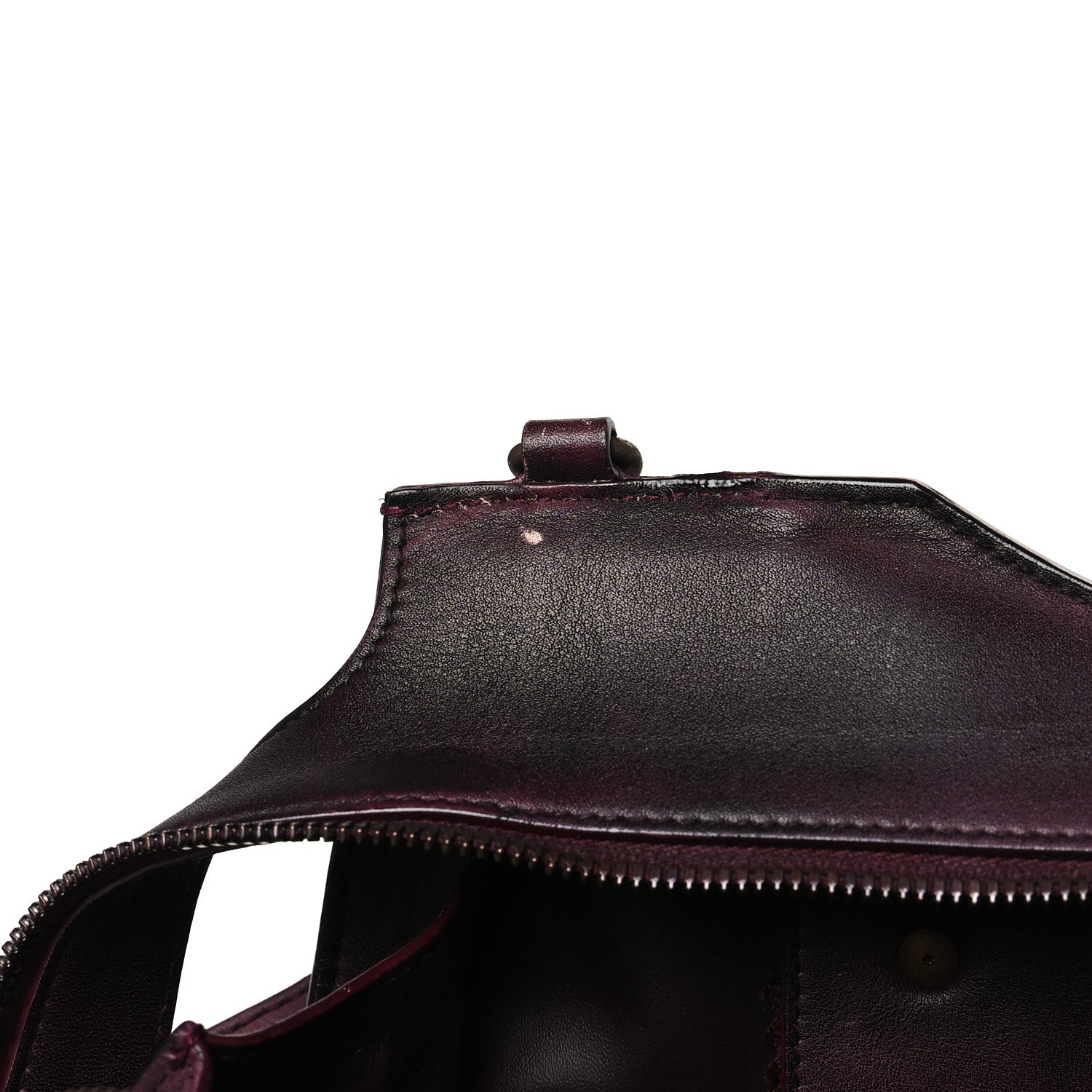 Balenciaga Used Calfskin Rust Hardware Neo Classic City Burgundy 11 of 17