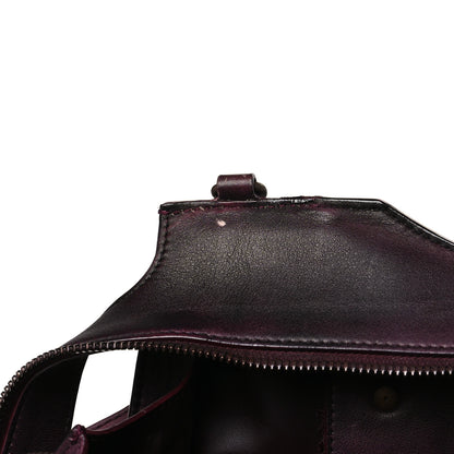 Balenciaga Used Calfskin Rust Hardware Neo Classic City Burgundy 11 of 17