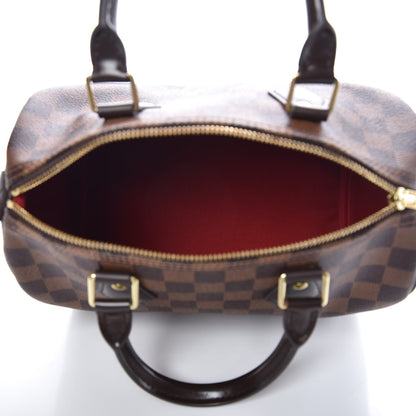 Louis Vuitton Damier Ebene Speedy 25 5 of 9