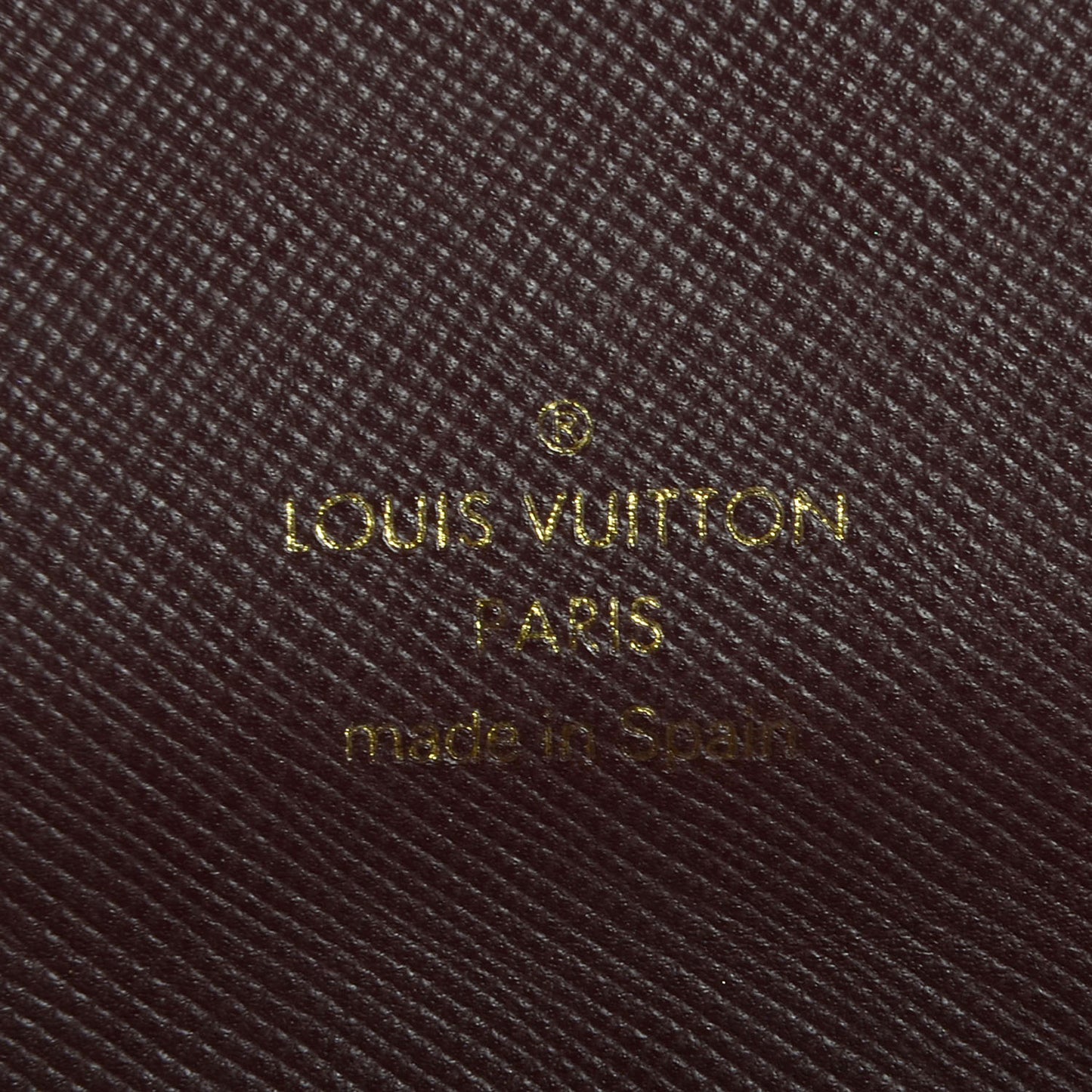 Mini Monogram Porte Tresor International Wallet Cherry
