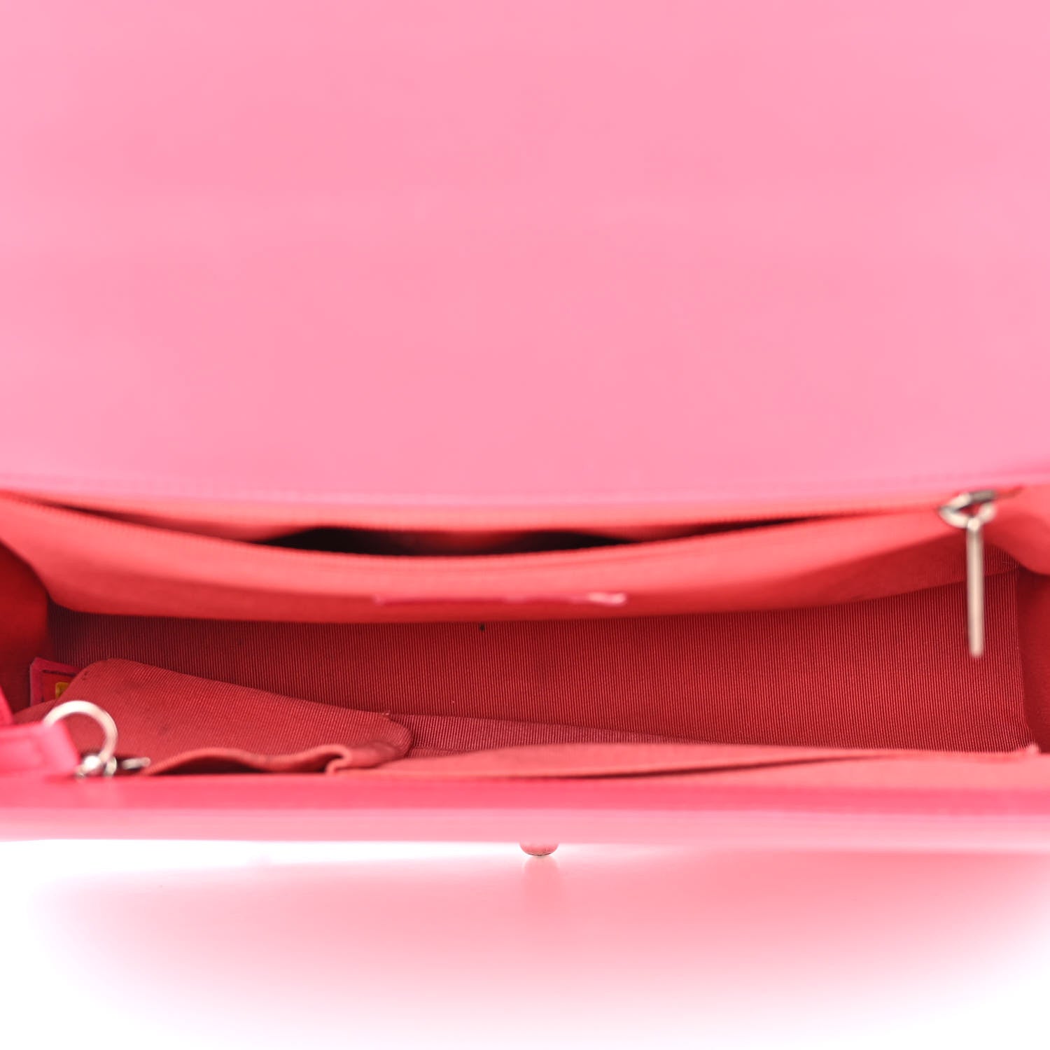 Chanel Patent Quilted Large Boy Flap Pink 5 of 14