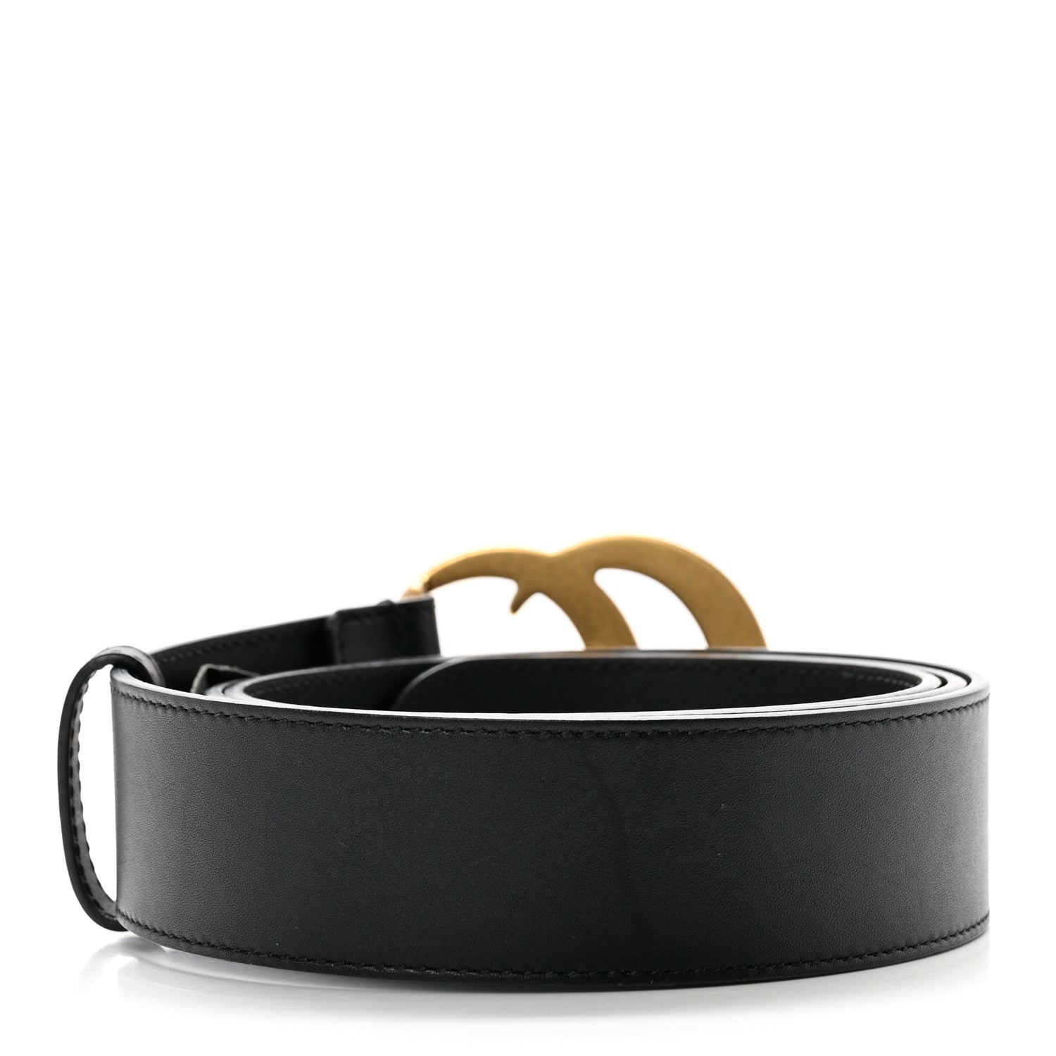 Gucci Calfskin Double G 40mm Belt 105 42 Black 2 of 5