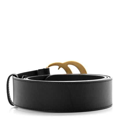 Gucci Calfskin Double G 40mm Belt 105 42 Black 2 of 5