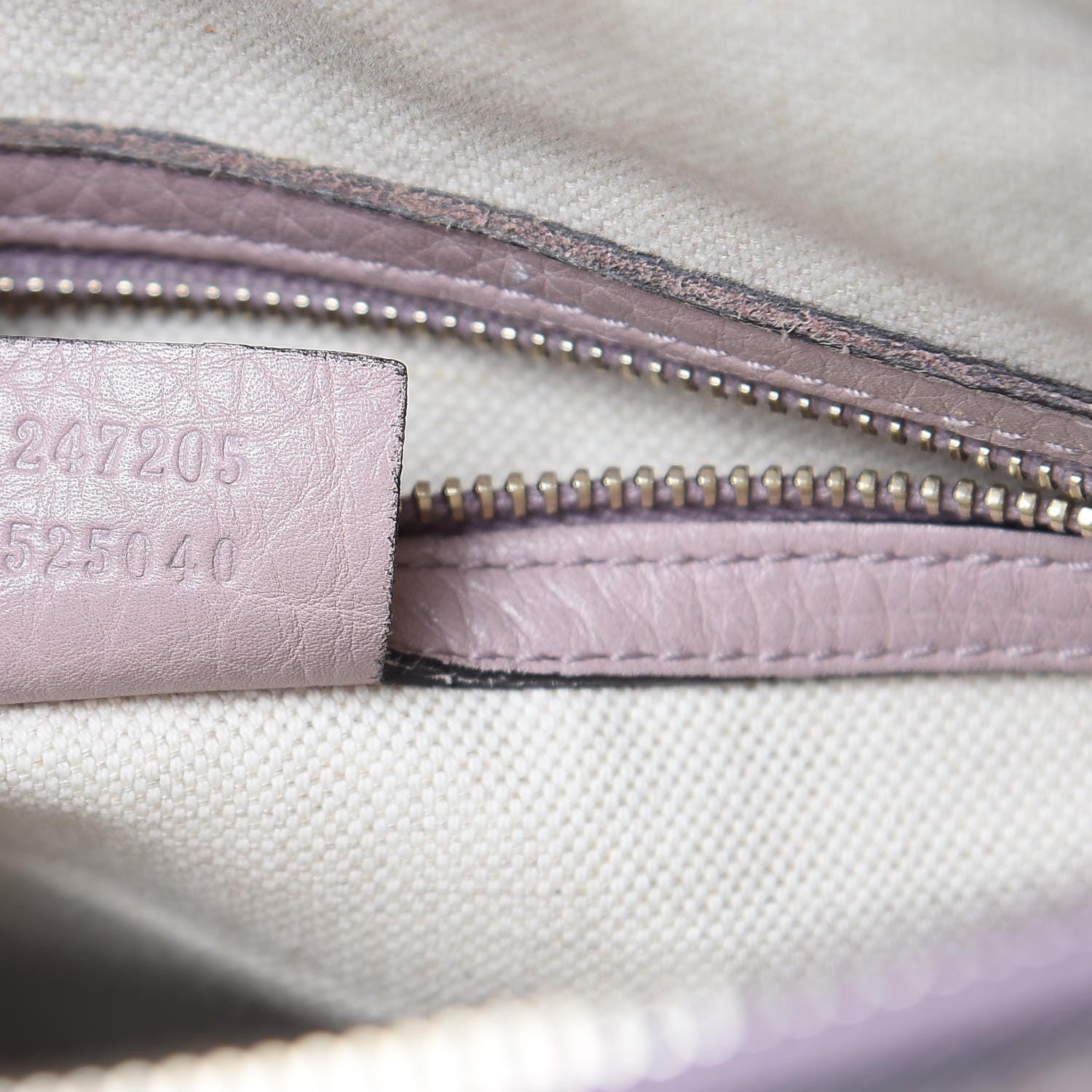 Gucci Monogram Selleria Calfskin Vintage Web Medium Boston New Sand Lilas 7 of 15