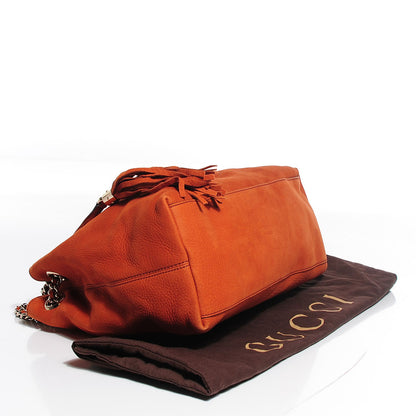 Gucci Vitello Range Medium Soho Chain Shoulder Bag Old Whisky 4 of 9