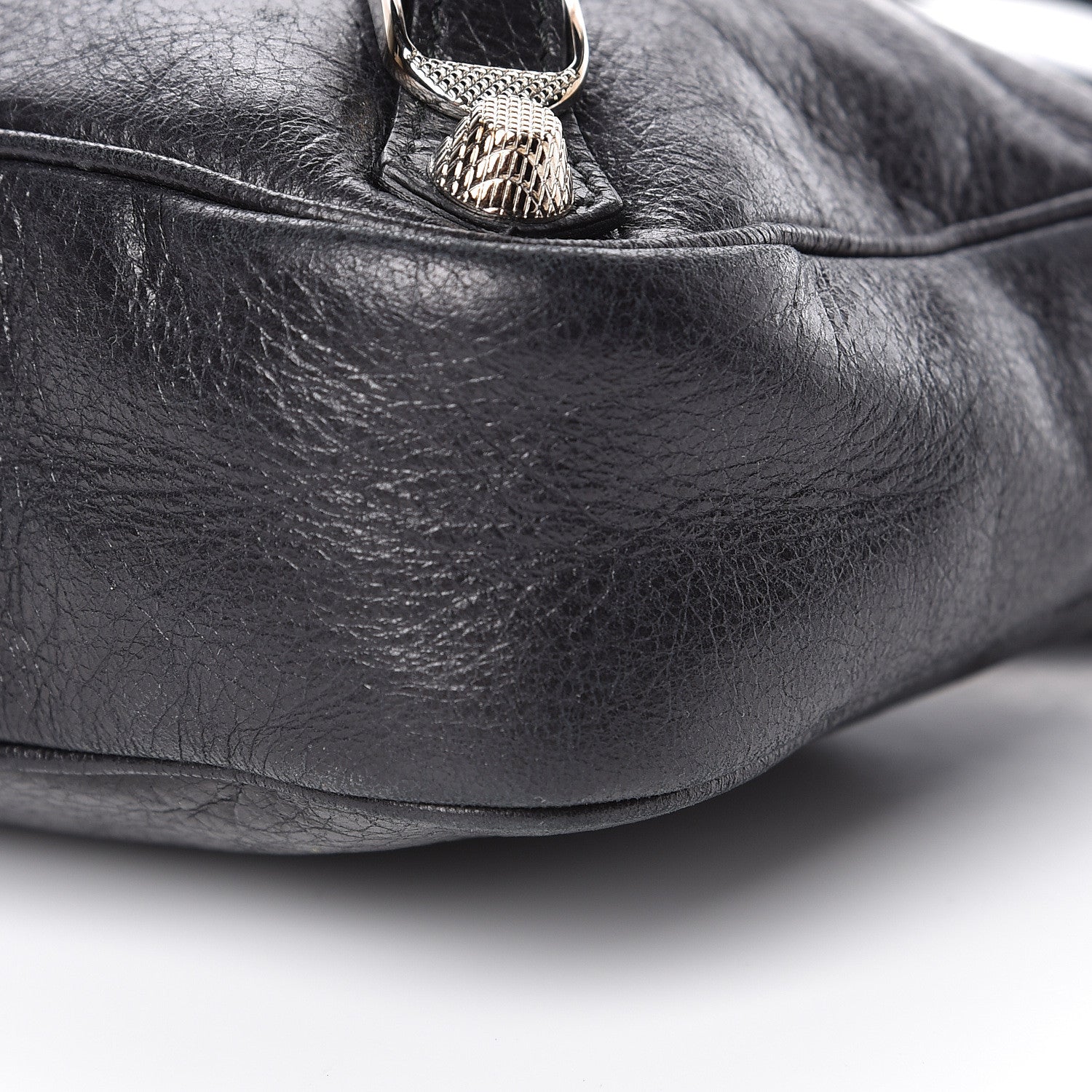 Balenciaga Agneau Giant 12 Silver Hardware Hip Black 10 of 10