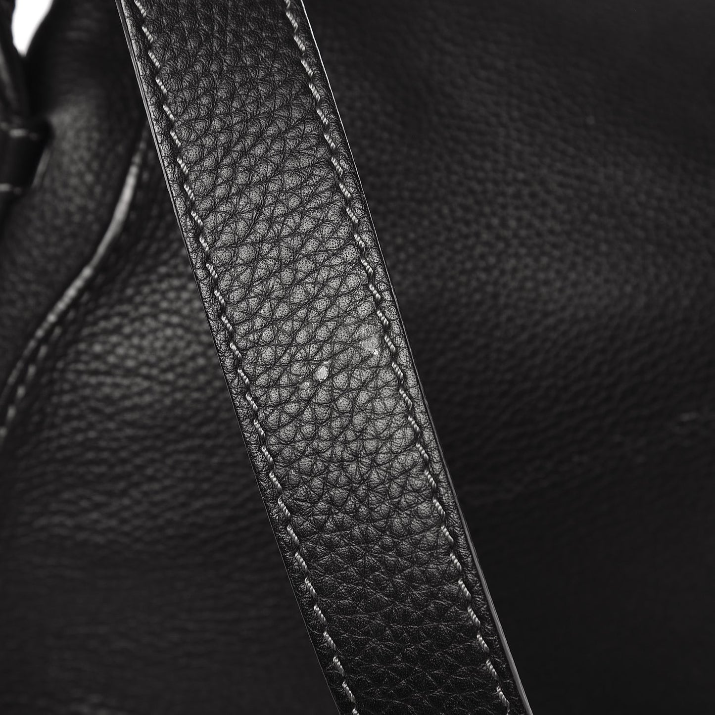 Calfskin Medium Marcie Round Crossbody Bag Black